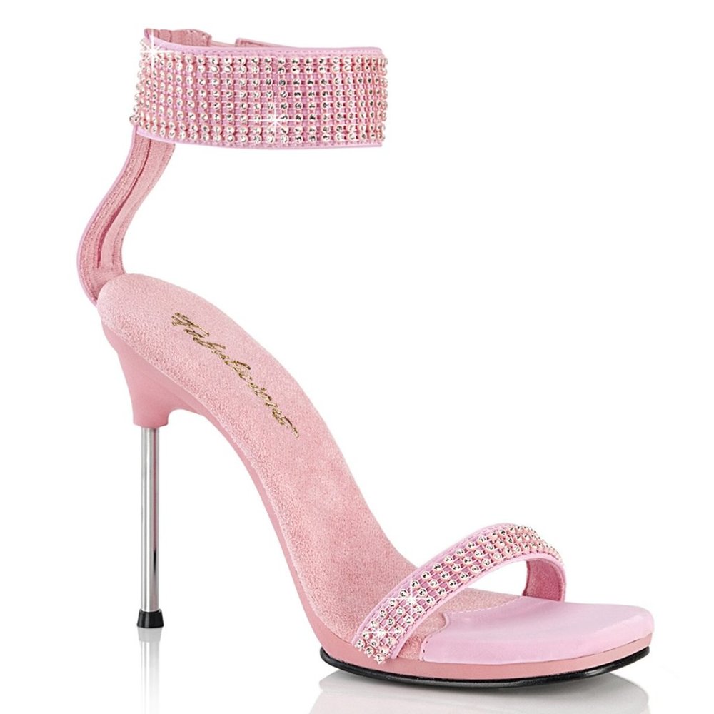 Pleaser Shoes Fabulicious Chic 40 Pink Stiletto Heels